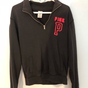 VS Pink quarter zip